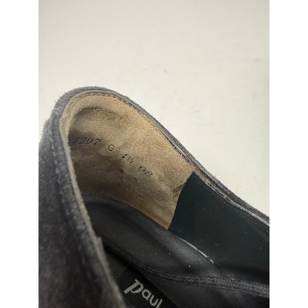 Paul Green Women's Alec Oxford Black Suede Lug Sole Metal Trim UK 4.5 / US 7 EUC - Picture 6 of 9